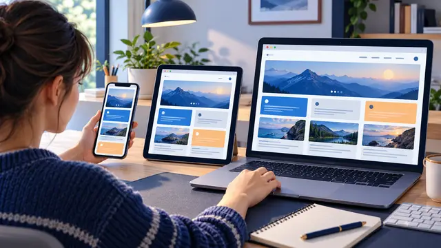 CSS Responsive Design for Beginners: Make One Page Work on Phones and Desktops
